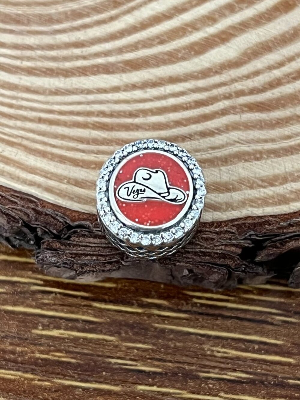 Pandora Cowboy Up Vegas 2023 Bead Charm S925 Silver Charm
